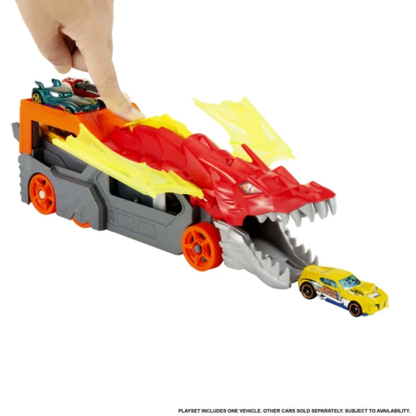 HOT WHEELS CITY DRAGON LAUNCH TRANSPORTER