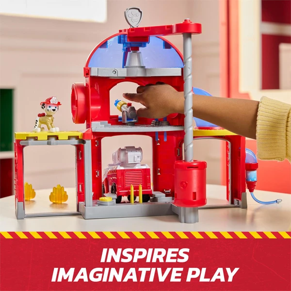 PAW PATROL ΠΥΡΟΣΒΕΣΤΙΚΟΣ ΣΤΑΘΜΟΣ FIRE RESCUE