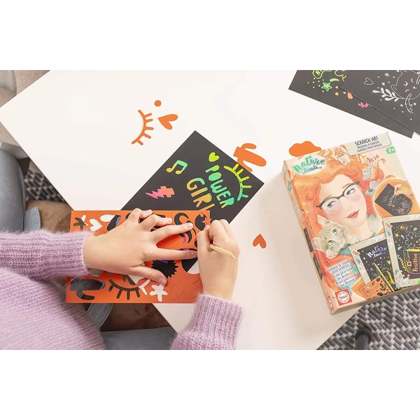 EDUCA NATURE FRIENDS SCRATCH ART