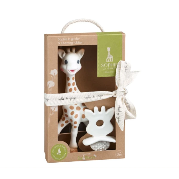 SOPHIE LA GIRAFE ΣΟΦΙ Η ΚΑΜΗΛΟΡΔΑΛΗ ΚΑΙ ΦΥΣΙΚΟΣ ΔΑΚΤΥΛΙΟΣ ΟΔΟΝΤΟΦΥΙΑΣ SO PURE