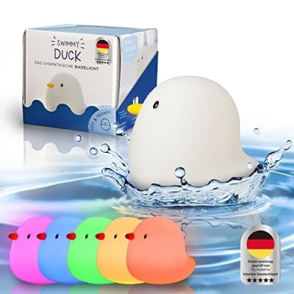 MEGA LIGHT SWIMMY DUCK - WATERPROOF LIGHT WITH COLOR CHANGES