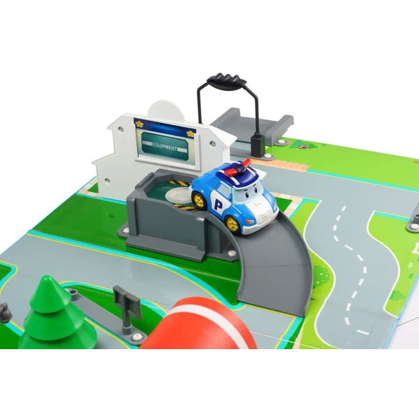 ROBOCAR POLI BROOMS TOWN MAP ΑΡΧΗΓΕΙΟ