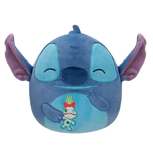 SQUISHMALLOWS DISNEY STITCH PLUSH 20 cm STITCH WITH DOLL SCRUMP