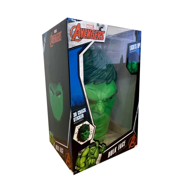 3D LIGHT FX – 3DL – MARVEL HULK FACE 3D ΔΙΑΚΟΣΜΗΤΙΚΟ ΦΩΣ