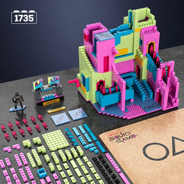 MEGA ADULTS BUILDERS SQUID GAME STAIRCASE