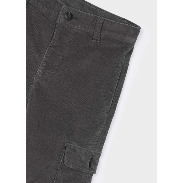 MAYORAL TROUSERS CARGO CORDUROY BLACKBOARD
