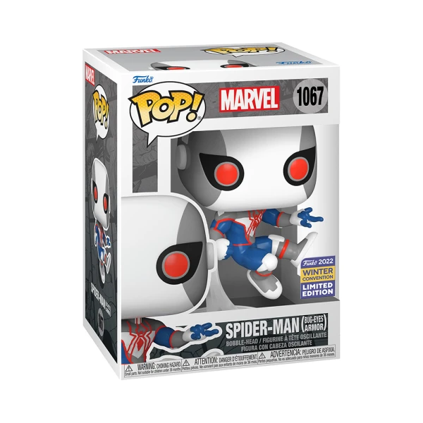 FUNKO POP! MARVEL COMICS VINYL FIGURE SPIDERMAN (BUG-EYES ARMOR) 1067