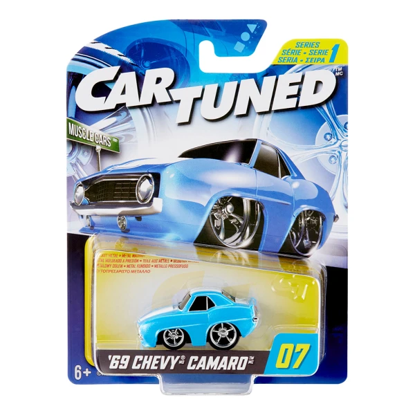 CAR-TUNED™ AYTOKINHTO ΣΕΙΡΑ 1 - \'69 CHEVY CAMARO ΜΠΛΕ