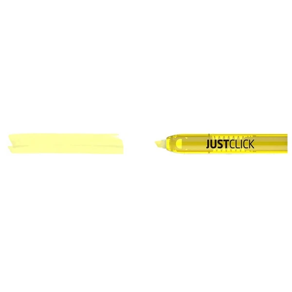 MORRIS JUST CLICK HIGHLIGHTER 3.5MM - YELLOW