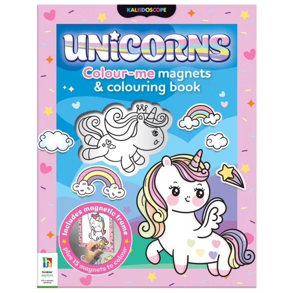 KALEIDOSCOPE COLOUR-ME MAGNETS MAGICAL UNICORNS