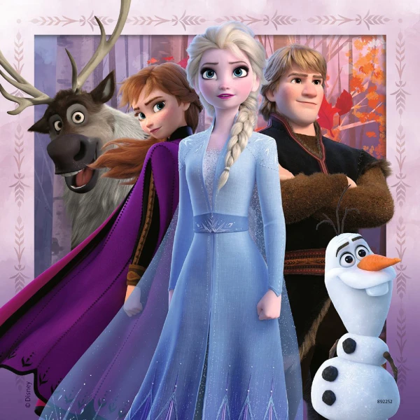 RAVENSBURGER PUZZLE 3X49 pcs FROZEN 2