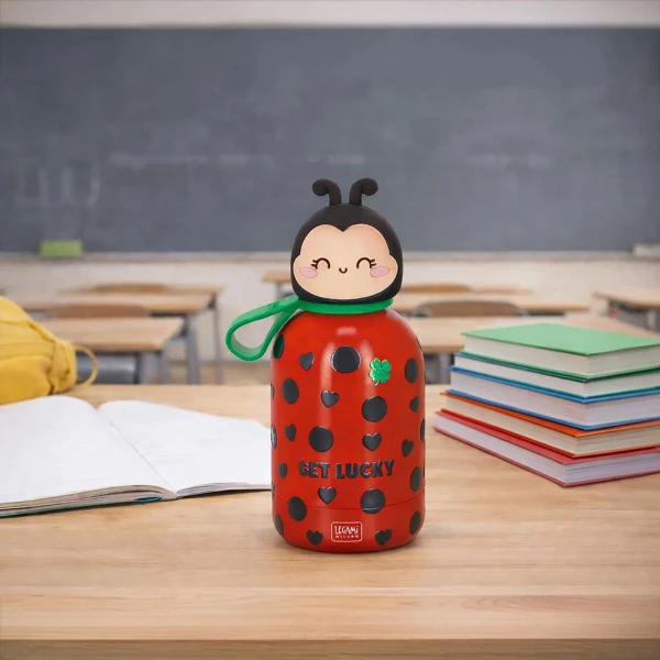LEGAMI KIDS STAINLEES STEEL BOTTLE HOT & COLD BFF - LADYBUG