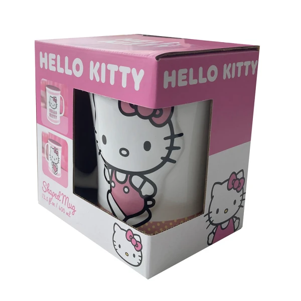 ΑΝΑΓΛΥΦΗ ΚΕΡΑΜΙΚΗ ΚΟΥΠΑ HELLO KITTY - ΡΟΖ