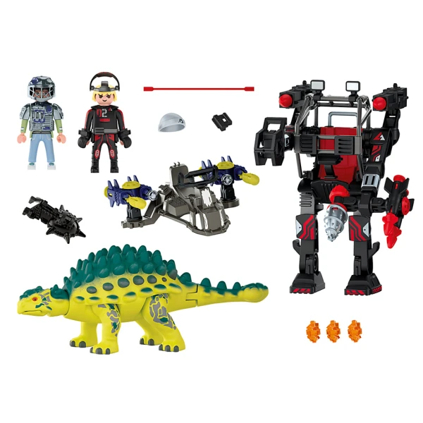 PLAYMOBIL DINOS RISE SAICHANIA INVASION OF THE ROBOT