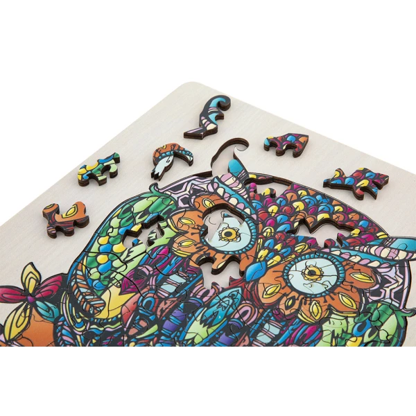 WOODEN PUZZLE 133 pcs OWL