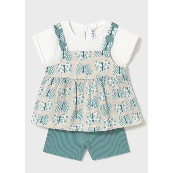 MAYORAL SET SHORTS BICYCLE EMERALD 