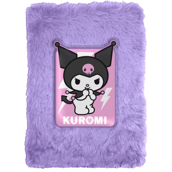 PLUSH NOTEBOOK A5 KUROMI