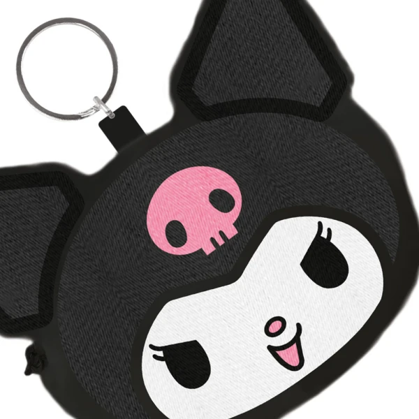 ΠΑΙΔΙΚΟ FLUFFY ΠΟΡΤΟΦΟΛΙ ΚΕΡΜΑΤΩΝ KUROMI