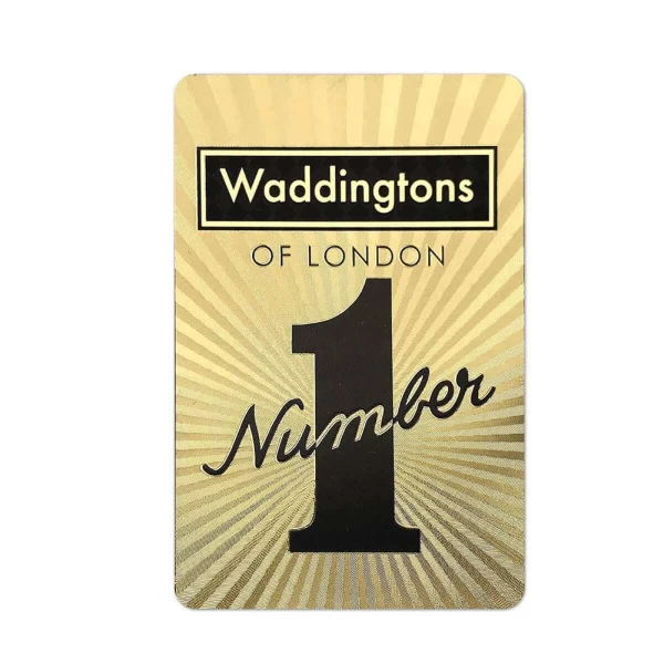 WINNING MOVES WADDINGTONS No.1 CARD GAME - GOLD