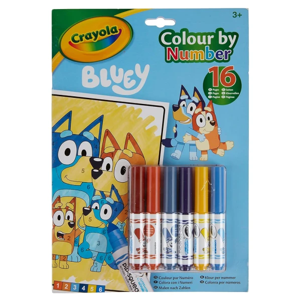 CRAYOLA ΒΙΒΛΙΟ ΔΡΑΣΤΗΡΙΟΤΗΤΩΝ ΚΑΙ ΜΑΡΚΑΔΟΡΟΙ BLUEY