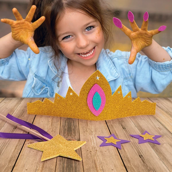 AS CRAFT PRINCESS DIY TOY WITH 3 CRAFTS FOR AGES 3+