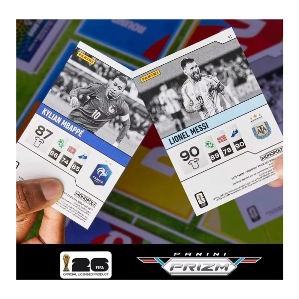 BOARD GAME MONOPOLY PANINI FIFA EDITION - PRIZM FIFA WORLD CUP EDITION CORE GAME