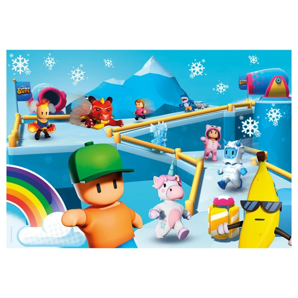 CLEMENTONI KIDS PUZZLE SUPER COLOR STUBLE GUYS 180 PCS