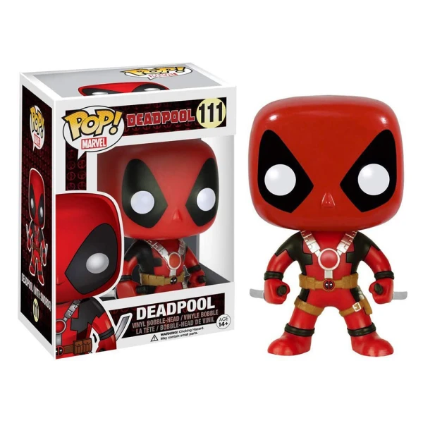 FUNKO POP! VINYL FIGURE MARVEL DEADPOOL TWO SWORDS 111