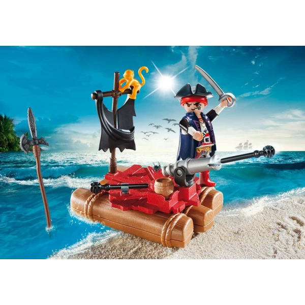 PLAYMOBIL PIRATES PIRATE RAFT CARRY CASE