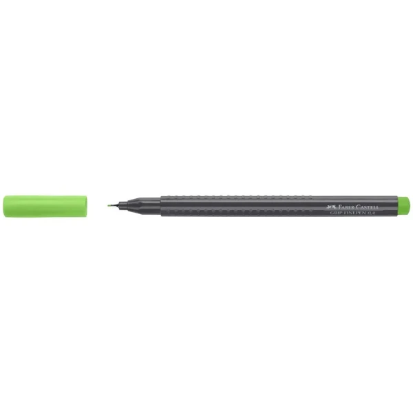 FABER-CASTELL ΜΑΡΚΑΔΟΡΑΚΙ GRIP FINEPEN 0.4mm ΠΡΑΣΙΝΟ