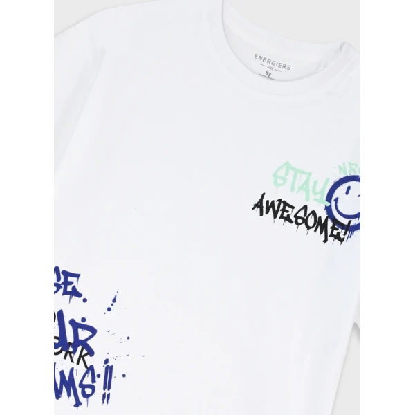 ENERGIERS BLOUSE BOY WHITE
