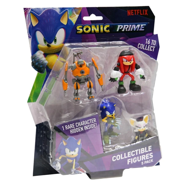 P.M.I. SONIC PRIME ΣΥΛΛΕΚΤΙΚΕΣ ΦΙΓΟΥΡΕΣ 6,5 εκ. 5PACK - 4 ΣΧΕΔΙΑ