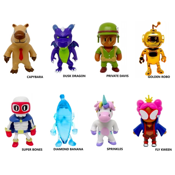 STUMBLE GUYS SERIES 2 3D MINI FIGURES SURPRISE IN FOIL BAG