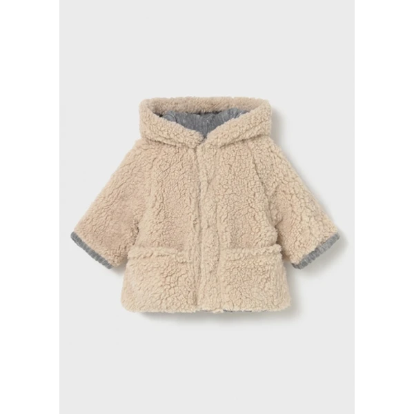 MAYORAL COAT REVERSIBLE SHEEP GREY 