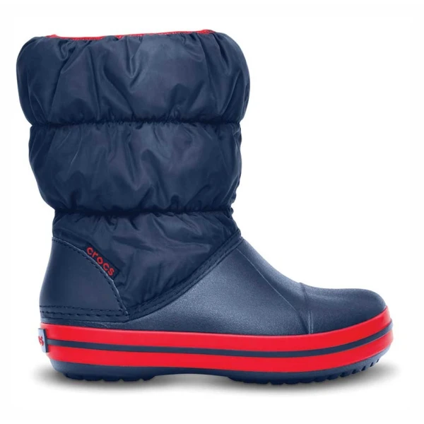 CROCS ΜΠΟΤΕΣ WINTER PUFF NAVY/RED