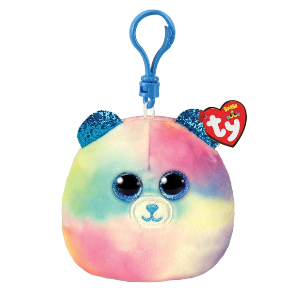 TY SQUISHY BEANIES ΚΛΙΠ HOPE ΑΡΚΟΥΔΑΚΙ ΠΑΣΤΕΛ