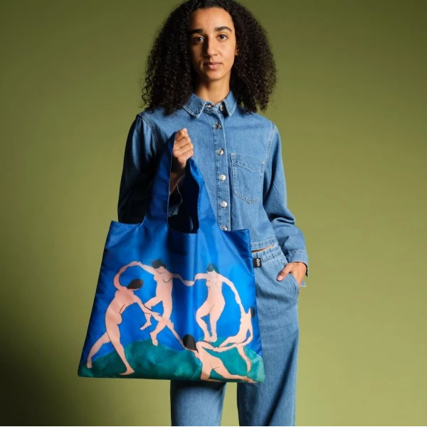 LOQI RECYCLED TOTE BAG - HENRI MATISSE DANCE