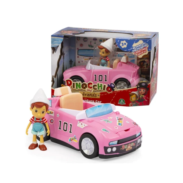 PINOCCHIO THE CAR & FIGURE - 2 DESIGNS
