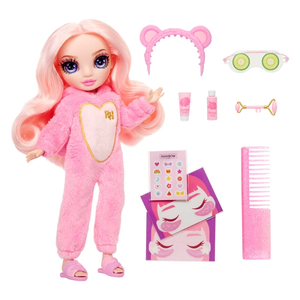 RAINBOW HIGH JUNIOR HIGH PJ PARTY DOLL - BELLA (PINK)