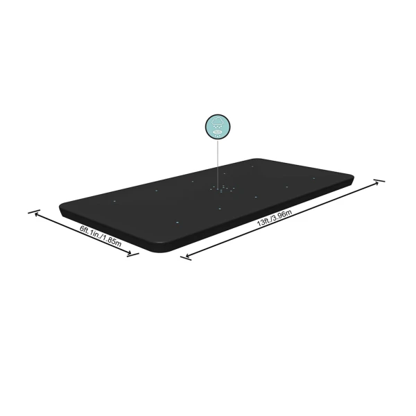 BESTWAY ΠΑΡΑΛΛΗΛΟΓΡΑΜΜΟ ΚΑΛΥΜΜΑ ΠΙΣΙΝΑΣ 412X201 εκ. & 404X201 εκ.