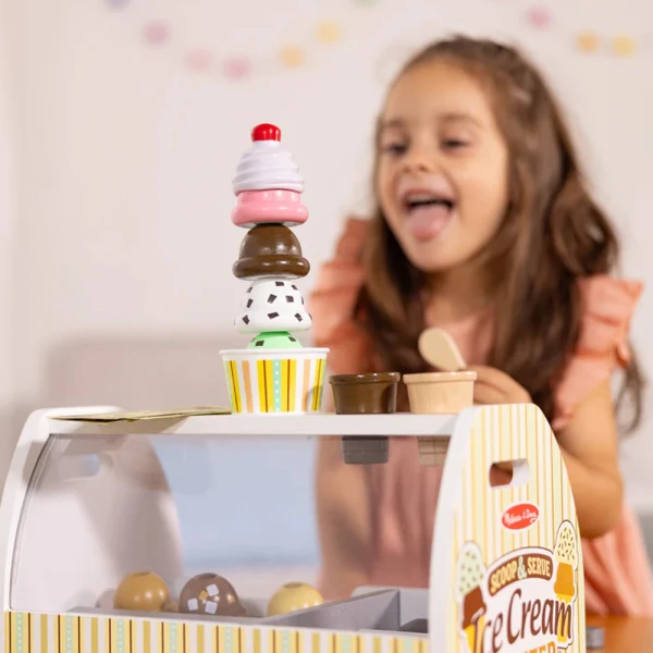 MELISSA & DOUG ΣΕΤ ΞΥΛΙΝΟΣ ΠΑΓΚΟΣ ΠΑΓΩΤΟΥ