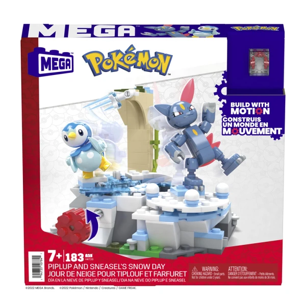 MEGA POKEMON - PIPLUP AND SNEASEL IN THE SNOW