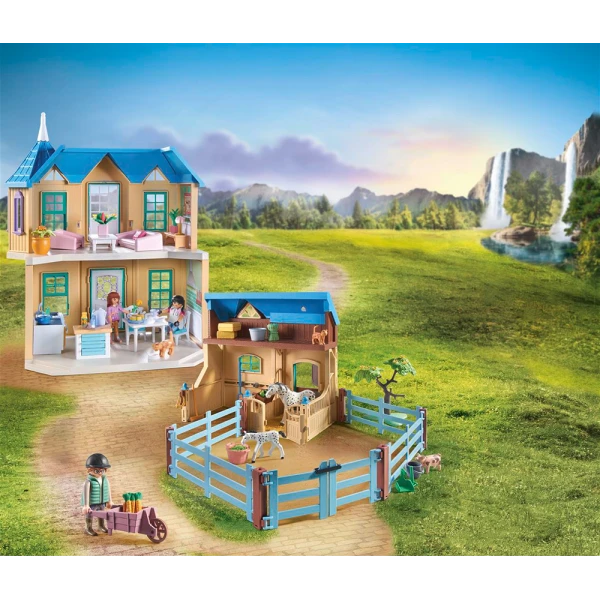 PLAYMOBIL HORSES OF THE WATERFALL ΜΕΓΑΛΟ ΡΑΝΤΣΟ