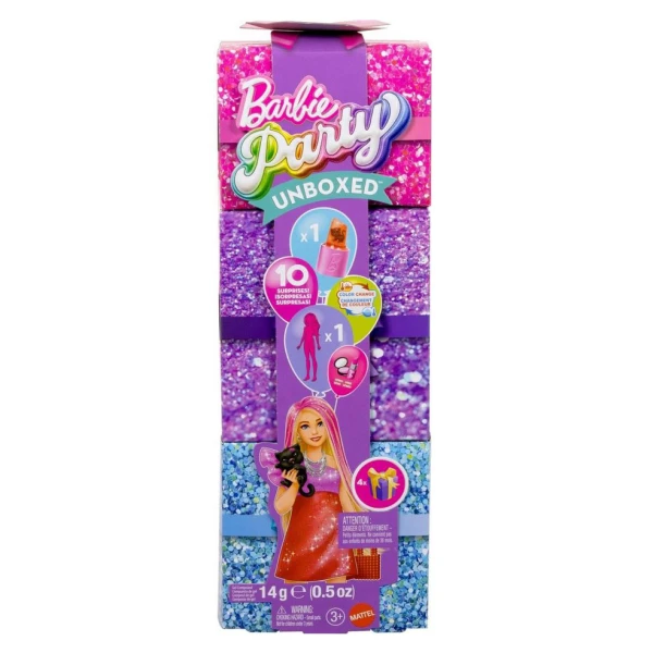 BARBIE PARTY UNBOXED SURPRISE GLAM PARTY - ΞΑΝΘΙΑ