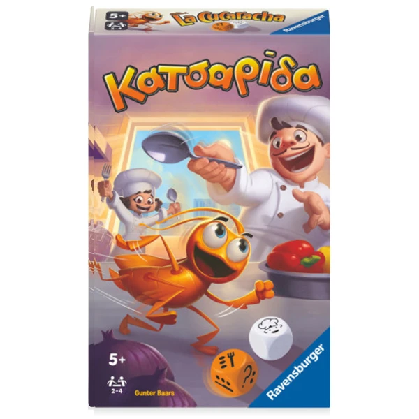 RAVENSBURGER TRAVEL BOARD GAME COCKROACH