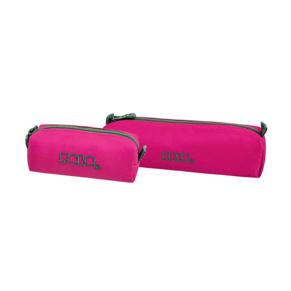 POLO 2025 PENCIL CASE CORD WITH WALLET - FUCHSIA