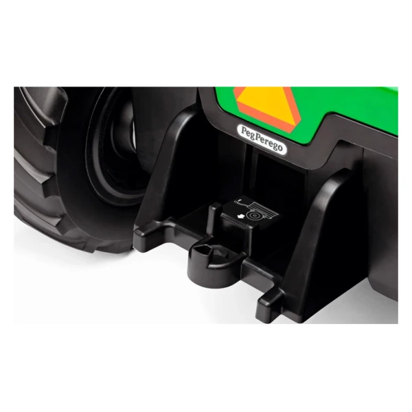 PEG-PEREGO TRACTOR 12 VOLT JOHN DEERE DUAL FORCE