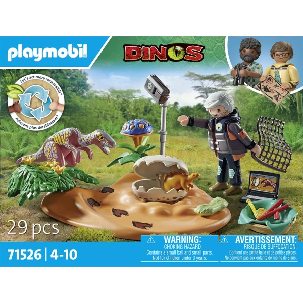 PLAYMOBIL DINOS ΦΩΛΙΑ ΣΤΕΓΟΣΑΥΡΟΥ ΚΑΙ ΚΛΕΦΤΗΣ ΑΥΓΩΝ