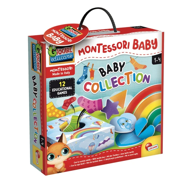 LISCIANI MONTESSORI BABY ΣΥΛΛΟΓΗ ΜΕ ΕΚΠΑΙΔΕΥΤΙΚΑ ΠΑΙΧΝΙΔΙΑ