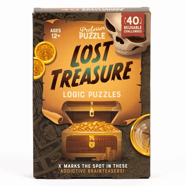 PROFESSOR PUZZLE LOST TREASURE LOGIC PUZZLES